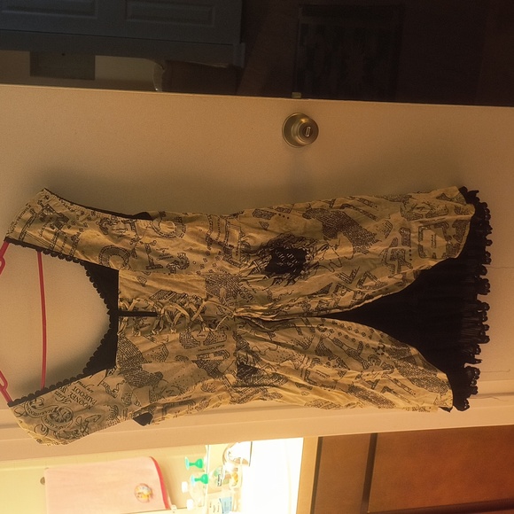 TORRID x Harry Potter Marauder's Map Dress Plus Size - Picture 2 of 7
